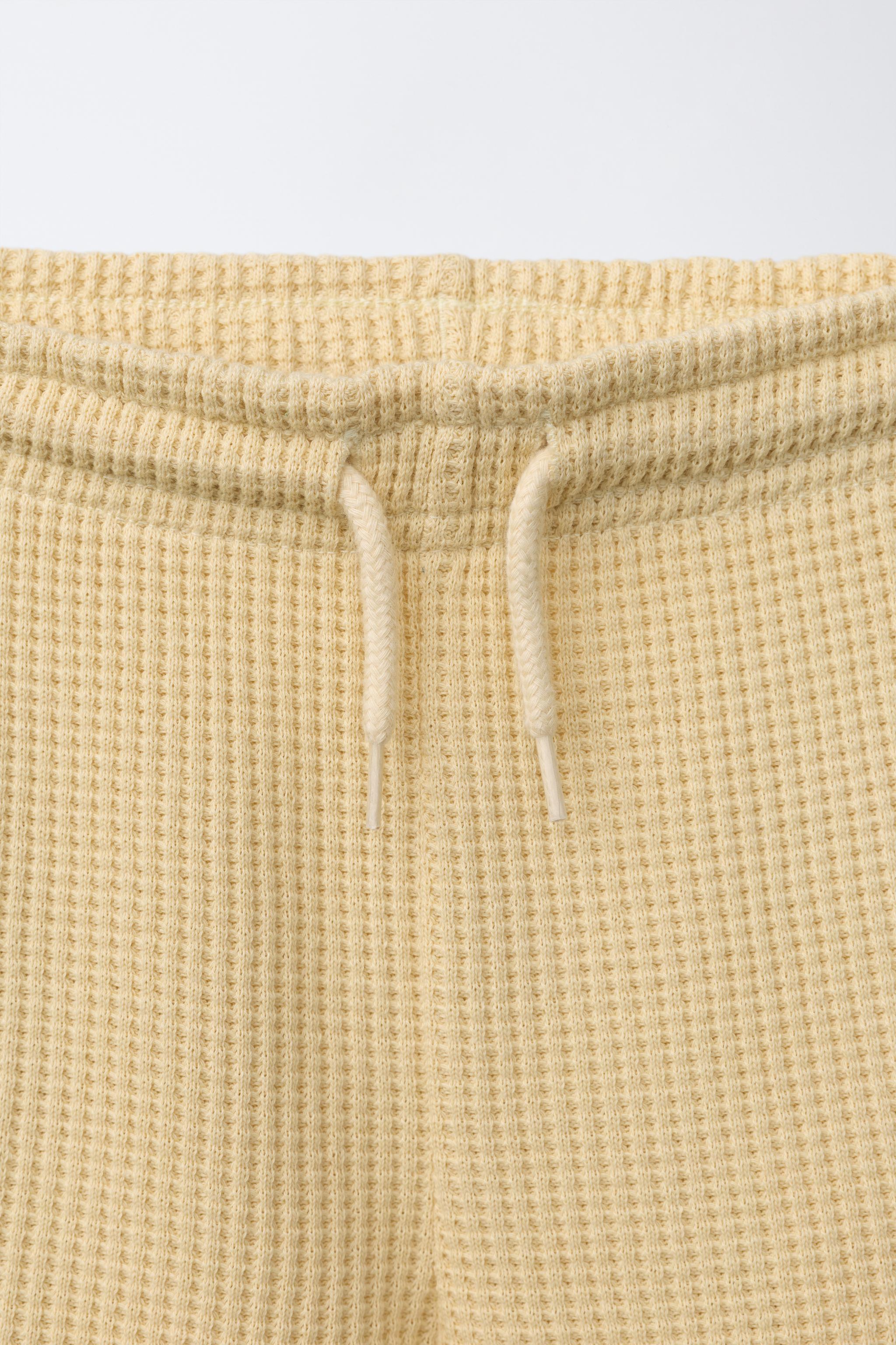 WAFFLE PLUSH SHORTS